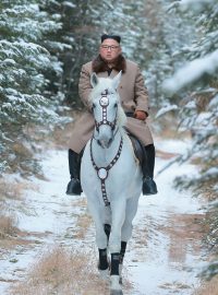 Fotografie severokorejského vůdce poskytla státní tisková agentura země
