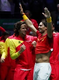 Španělé slaví svůj šestý Davis Cup