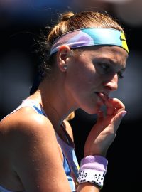 Petra Kvitová ve čtvrtfinále Australian Open nestačila na Ashleigh Bartyovou