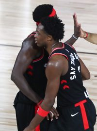 Basketbalisté Toronta.