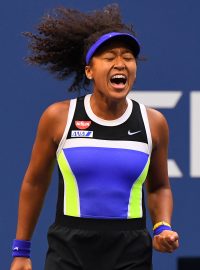 Naomi Ósakaová na US Open.