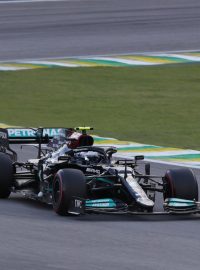 Valtteri Bottas při sprintu VC Brazílie