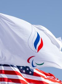 Vlajka ruského paralympijského výboru