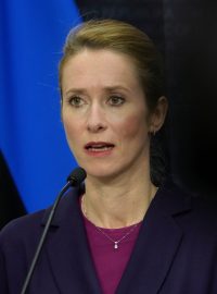 Estonská premiérka Kaja Kallasová