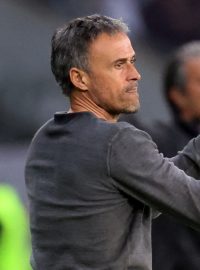 Trenér španělské fotbalové reprezentace Luis Enrique