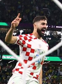 Chorvaté slaví postup do semifinále mistrovství světa