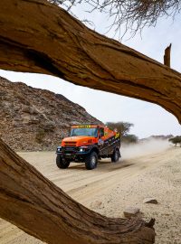 Martin Macík v 1. etapě Rallye Dakar