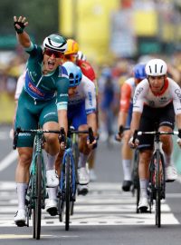 Jasper Philipsen slaví čtvrté etapové vítězství na letošní Tour de France