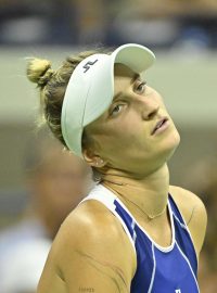 Wimbledonská šampionka Markéta Vondroušová se do svého prvního semifinále na grandslamovém US Open neprobojovala