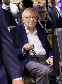 Warren Buffett (foto z května 2024)