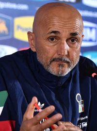 Trenér italské fotbalové reprezentace Luciano Spaletti