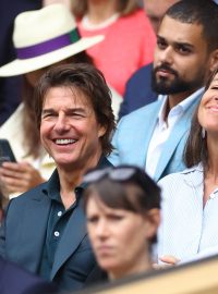 Wimbledonské finále sleduje například i slavný hollywoodský herec Tom Cruise