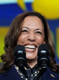 Americká kandidátka na prezidentku Kamala Harrisová