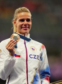 Nikola Ogrondníková s bronzovou olympijskou medailí