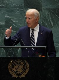 Joe Biden na Valném shromáždění OSN, 24. září 2024.