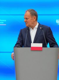 Polský premiér Donald Tusk ve středu jednal s ukrajinským prezidentem Volodymyrem Zelenským ve Varšavě