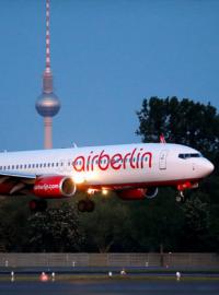 Letecká společnost Air Berlin v insolvenci