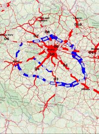 Vize rozvoje páteřní silniční sítě nad dnes definovaný rozvojový rámec