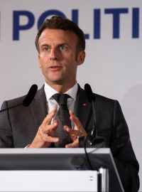 Francouzský prezident Emmanuel Macron