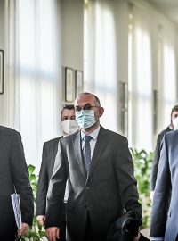 Andrej Babiš uvádí Jana Blatného do funkce ministra zdravotnictví