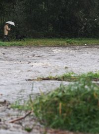 Situace v obci Písečná v okrese Frýdek-Místek