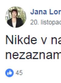Bývalá novinářka a poslankyně za ANO Jana Lorencová na svém facebooku zveřejnila třeba zprávu o smrti bývalého sovětského vůdce Michaila Gorbačova, ten ale stále žije