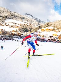 Biatlonistka Tereza Voborníková při závodě ve sprintu ve francouzské Annecy (archivní foto)