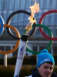 Zahájení III. zimních olympijských her mládeže ve švýcarském Lausanne