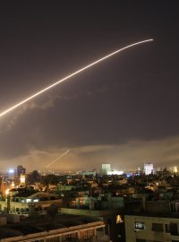 Rakety nad Sýrií