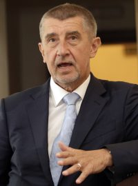 Premiér v demisi a předseda hnutí ANO Andrej Babiš po jednání celostátního výboru a poslaneckého klubu ANO.