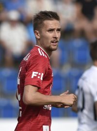 David Houska, kapitán Olomouce v předkole Evropské ligy