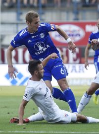 Fotbalisté Baníku nasázeli Olomouci čtyři góly