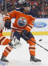 Jakub Jeřábek ještě v dresu Edmontonu Oilers