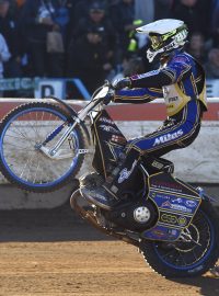 Vítěz závodu Zlatá přilba Jason Doyle