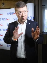 Šéf SPD Tomio Okamura