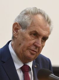 Prezident Miloš Zeman na velitelském shromáždění české armády