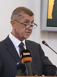 Premiér Andrej Babiš (ANO) na poradě velvyslanců