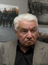 Spisovatel Vladimír Vojnovič v březnu 2013