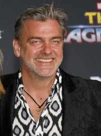 Herec Ray Stevenson se svou manželkou Elisabettou Caracciovou