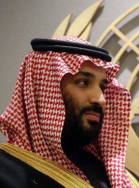 Saúdskoarabský korunní princ Mohamed bin Salmán na ilustračním snímku ze sídla OSN v New Yorku (27. březen 2018).