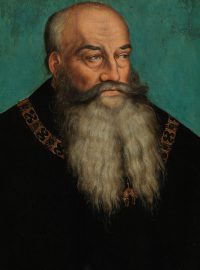 Obraz malíře Lucase Cranacha (George the Bearded, Duke of Saxony)