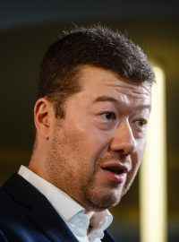 Předseda hnutí Svoboda a přímá demokracie Tomio Okamura