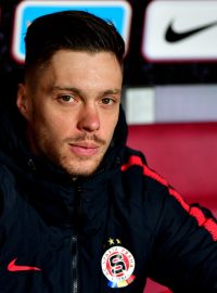 Fotbalový útočník pražské Sparty Václav Kadlec