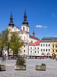 Masarykovo náměstí v Jihlavě.