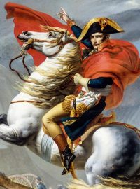 Jacques-Louis David: Bonaparte při přechodu Alp