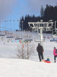 Lyžařský areál Lipno nad Vltavou