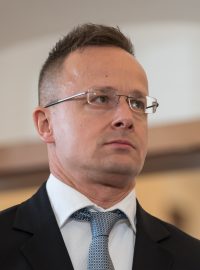 Maďarský ministr zahraničí Péter Szijjártó