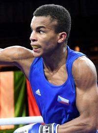 Finále váhy do 67 kg na Velké ceně Ústí nad Labem v boxu 2022