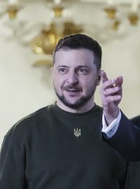 Zelenskyj na schůzce s Macronem a Scholzem v Paříži