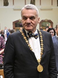 Nově zvolený primátor Bohuslav Svoboda (ODS)